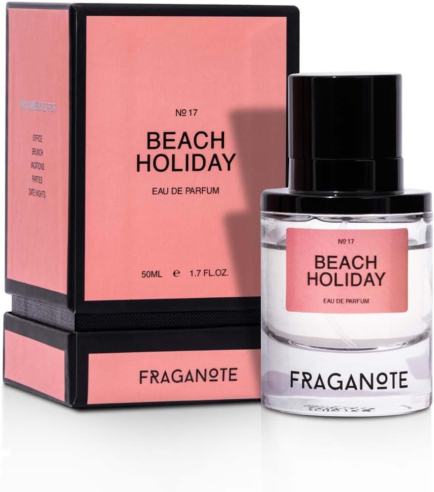 Fraganote Beach Holiday Perfume for Women (50 ml) | Floral Fruity Fragrance | Blend of Floral and Fruity notes | Perfect for Office, Brunch, Vacations | Ideal Gift for Women | Rakhi Gift for Sister