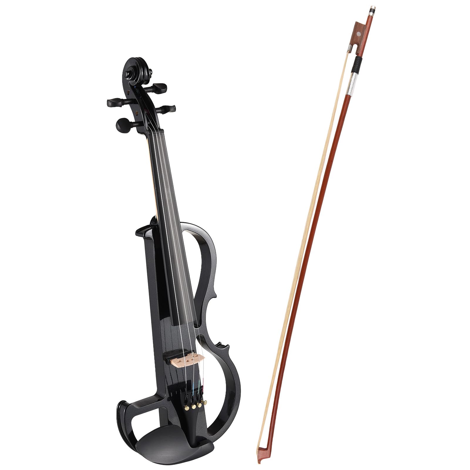 4/4 Violín Juego de Tamaño Completo Violín Eléctrico Silencioso Profesional Para Estudiantes Para Principiantes Violín Eléctrico de los Estudiantes de los Estudiantes con