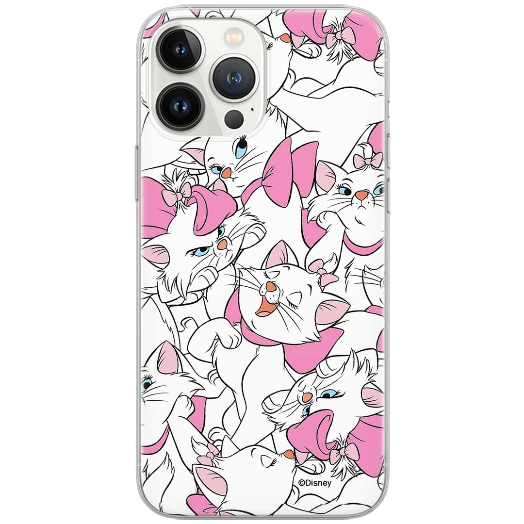 ERT GROUP mobile phone case for Huawei P30 original and officially Licensed Disney pattern Marie 005 optimally adapted to the shape of the mobile phone, case made of TPU