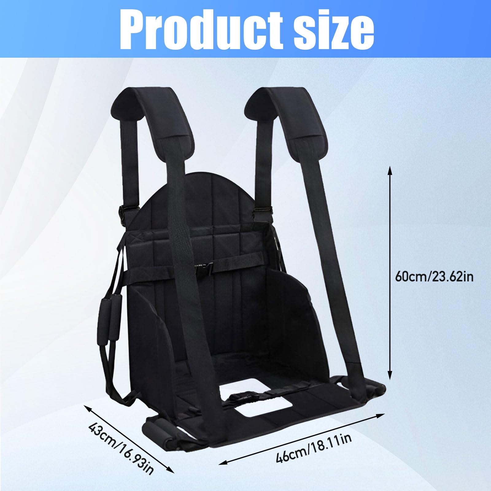 Mobility Transfergurt Transferhilfen für Bett Rollstuhl, Hebehilfe Hebeschlinge Hilfsmittel für Senioren, Ganzer Körper Schultergurt Transfer Aid Moving Belt Stehhilfe