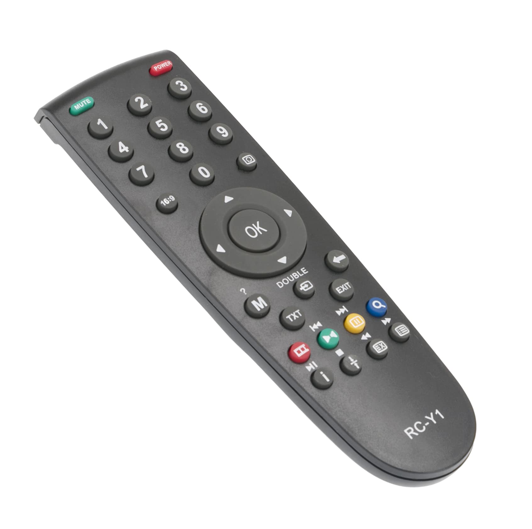 AULCMEET RC-Y1 Replacement Remote Control Compatible with GRUNDIG 4K OLED Smart TV 2XLC3200BA 22VLE2000TC 32VLE4304BF 32GLX4000 32GLX4000 32XLC3200BA RC-GD1 RC-23 - Image 3