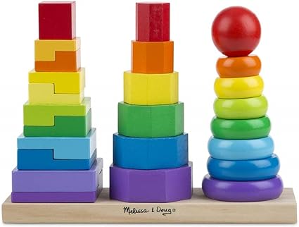 Melissa and doug stacking toy Clearance
