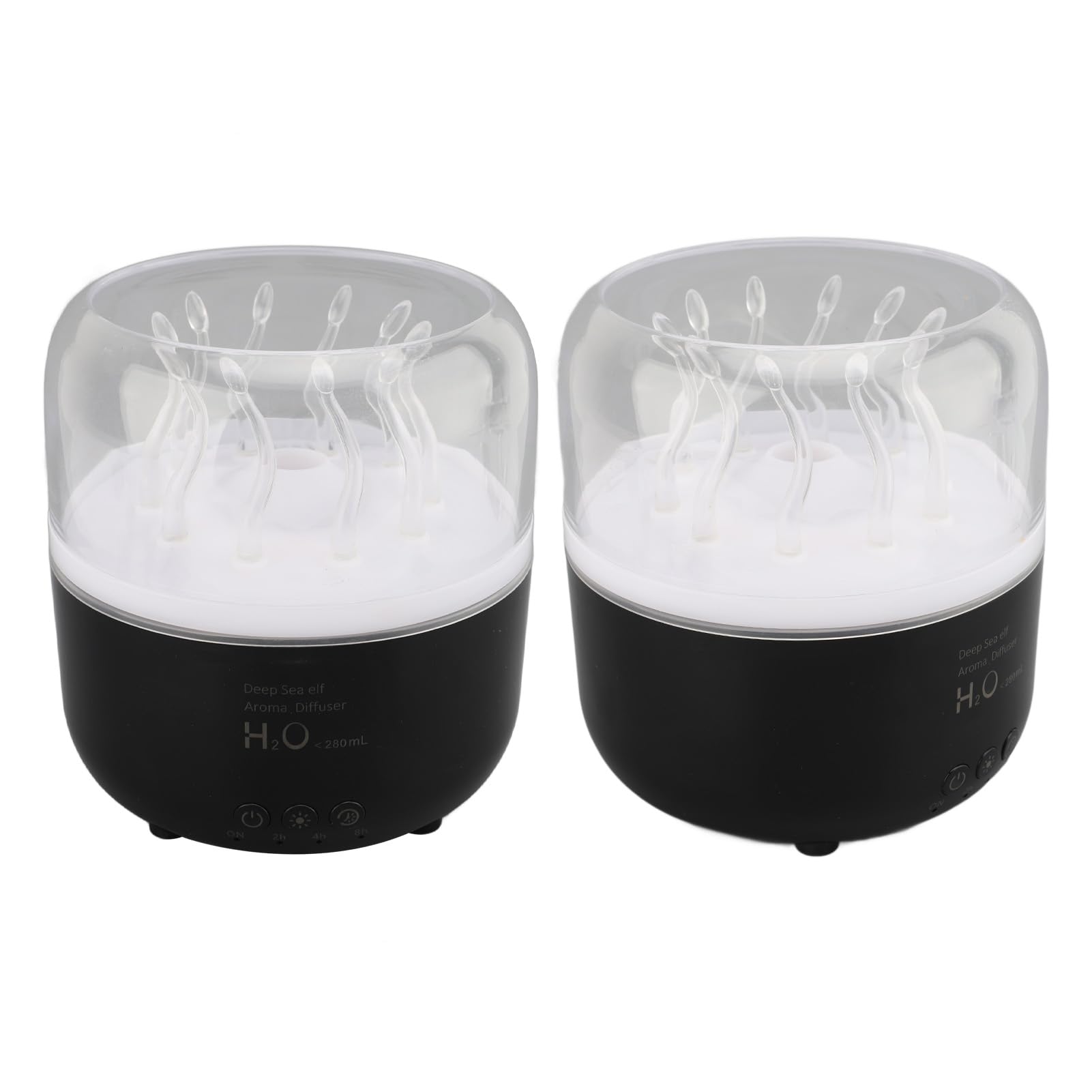 Diffusore Essenziale per Olio con Luce a 7 Colori, 280ml, per
