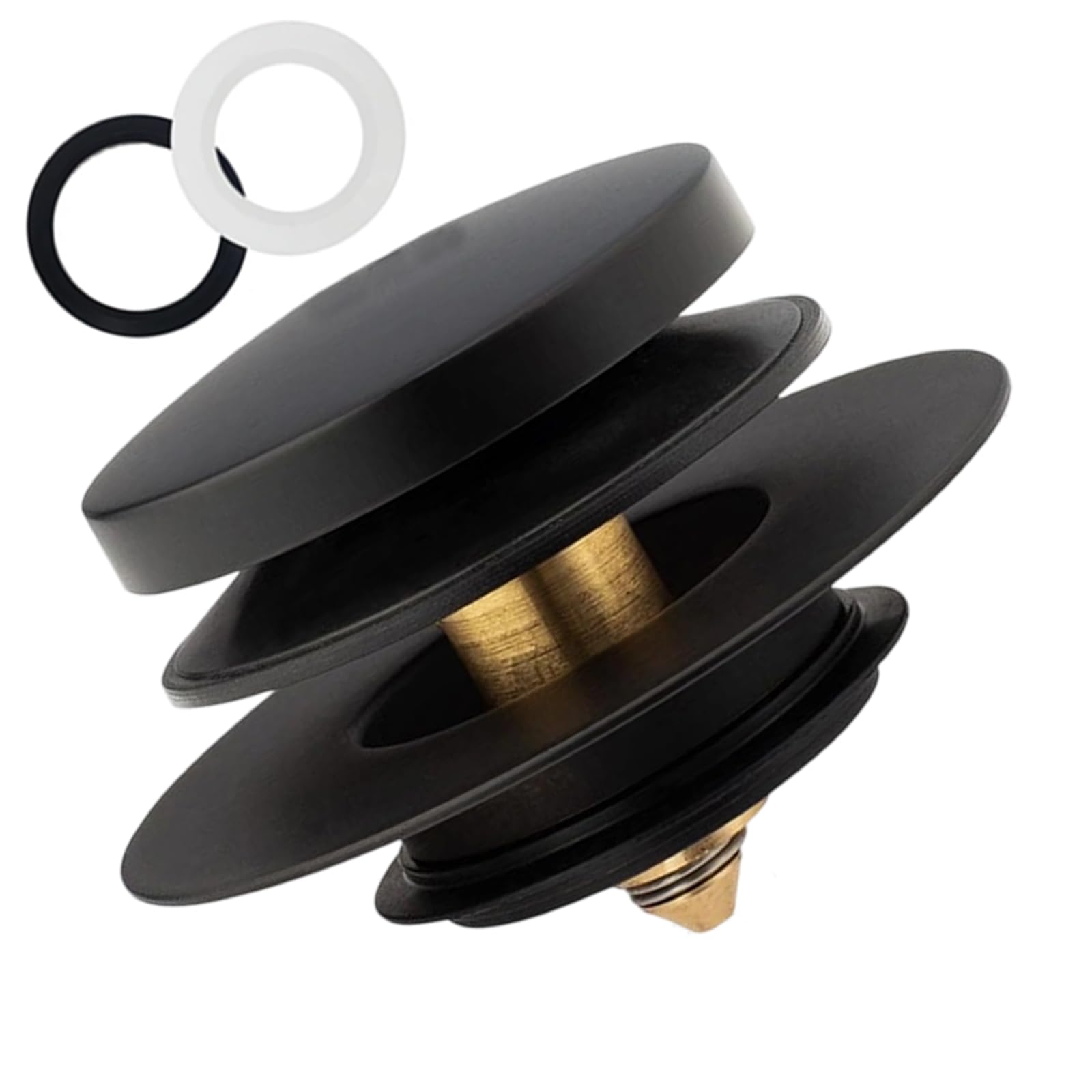 Advanced Reversible Bath Cores General Popups Bathtubs Drain Plug Bathroom Bath Tub Drain Stoppers for Bathroom Use Quiet Bathing Drainages Solution