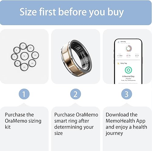 Miniatura 2 de Kit de tallas 1.0, tamaño 6-14, solo anillo inteligente