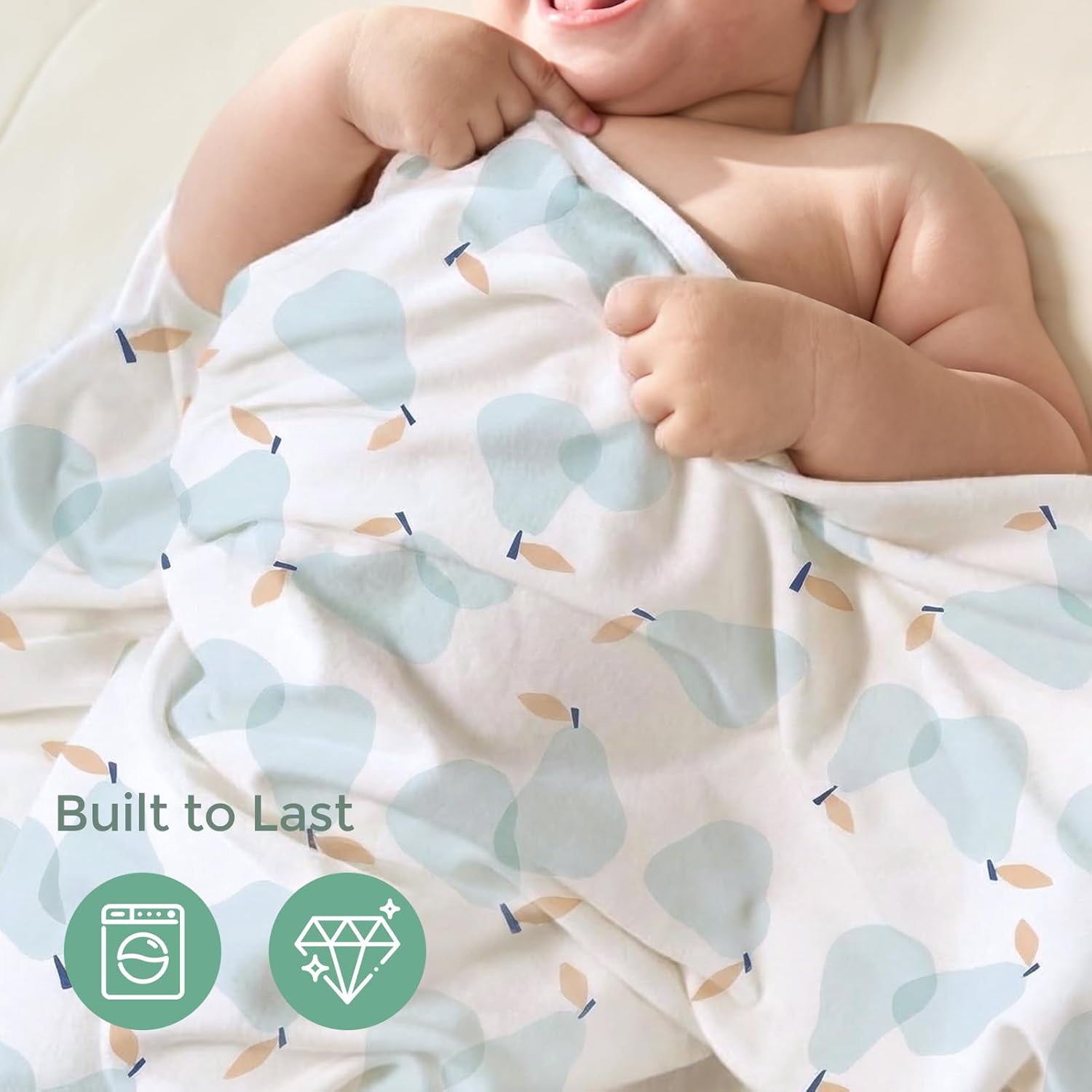 Momcozy Baby Towel with Hooded - Ultra Soft & Absorbent Large Bath Towel Set for Comfort & Gentle on Baby's Skin - Shower Gift & Bath Essential & Baby Registry Search for Newborn,Infant,Toddler,Kids - Image 4