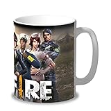 Caneca de Cerâmica Free Fire - Personagens