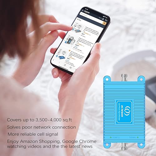 Miniatura 4 de Home 5G - Amplificador de señal de teléfono celular para Verizon Straight Talk banda de refuerzo de señal celular 4G amplificador repetidor de señal