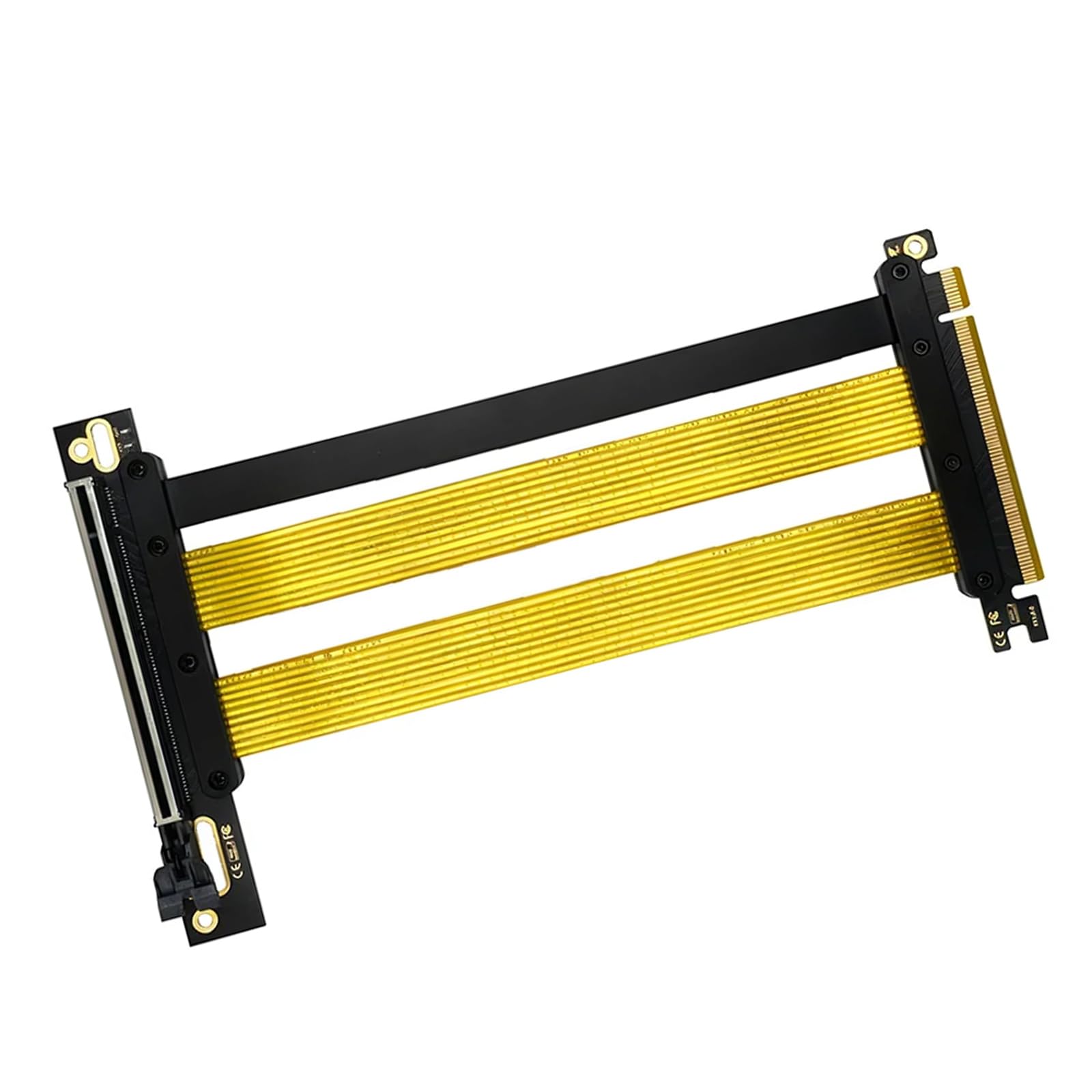 Cavo di prolunga PCIe 5.0, adattatore PCIE16X, connettori rinforzati e schermatura per la stabilità della scheda grafica, GPU verticale