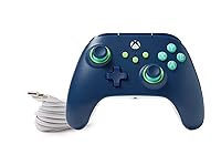 Vista 8 de PowerA Wired Controller for Xbox Series X S - Mariner Blue, gamepad, video game/gaming controller, works with Xbox One, Officially Licensed