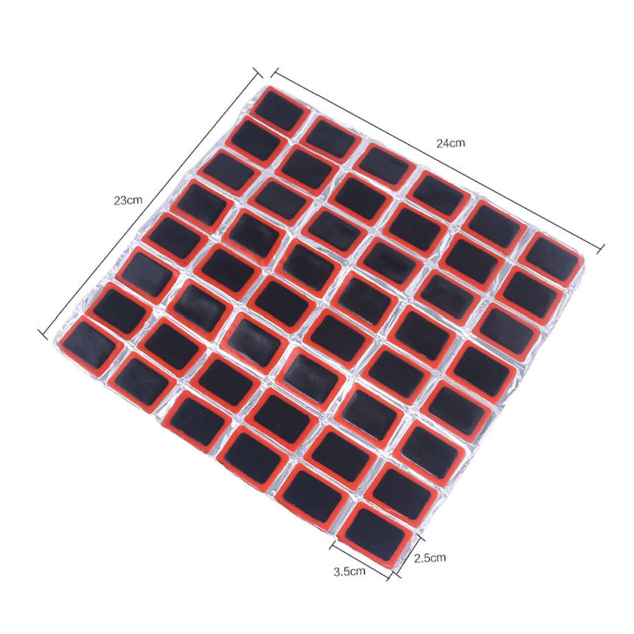 NAMOARLY 3Sheets Bicycle Repair Kit Rubber Patches for Inner Tube Punctures Lightweight and Durable Easy to Carry for Emergency Repairs Bikes and More