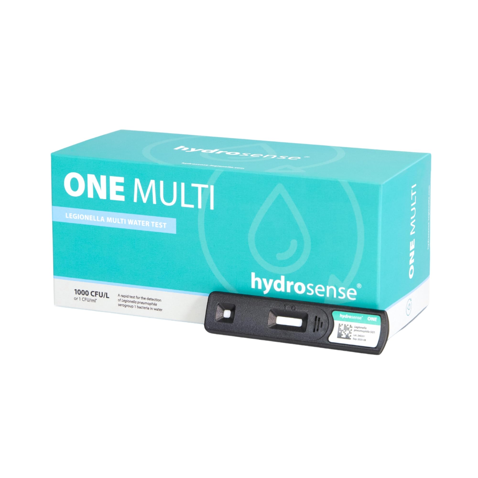 ONE Multi Legionella Water Test – Kit test singolo per il rilevamento della legionella pneumophila sg1 | Limite di rilevamento 1000 CFU/L | Facile test in loco