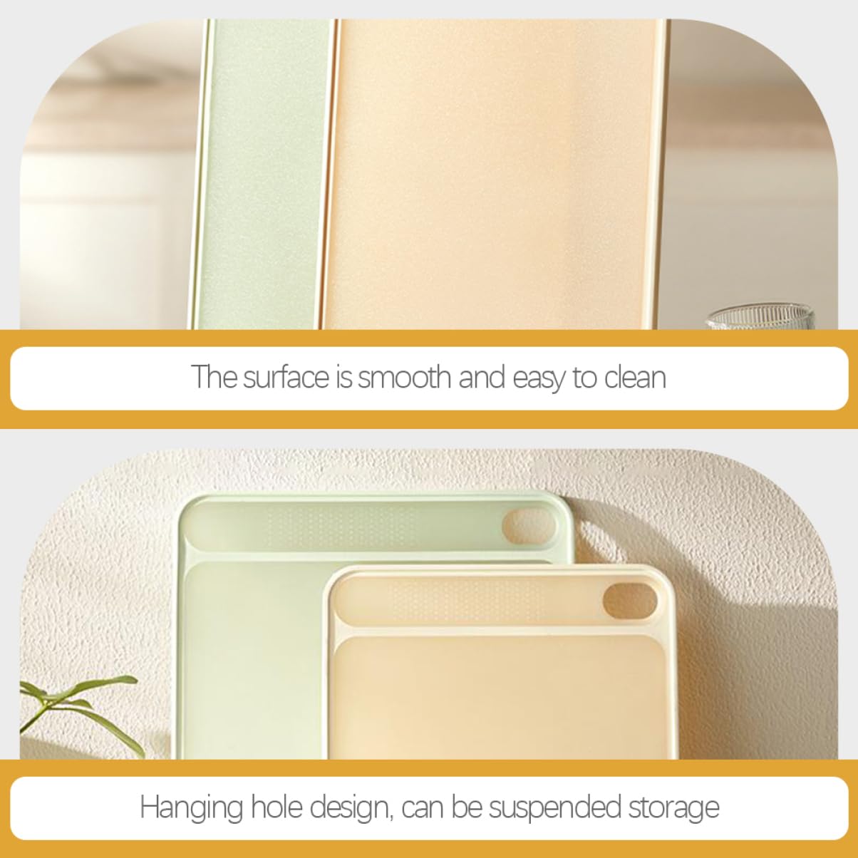 Tagliere Per Carne Forniture Da Cucina Bifacciale Scolapiatti in Plastica Per Verdure Accessorio Pratico E Robusto