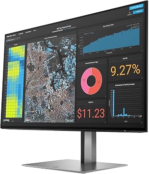 HP Z24f G3 24 Class Full HD LCD Monitor - 16:9 - Silver
