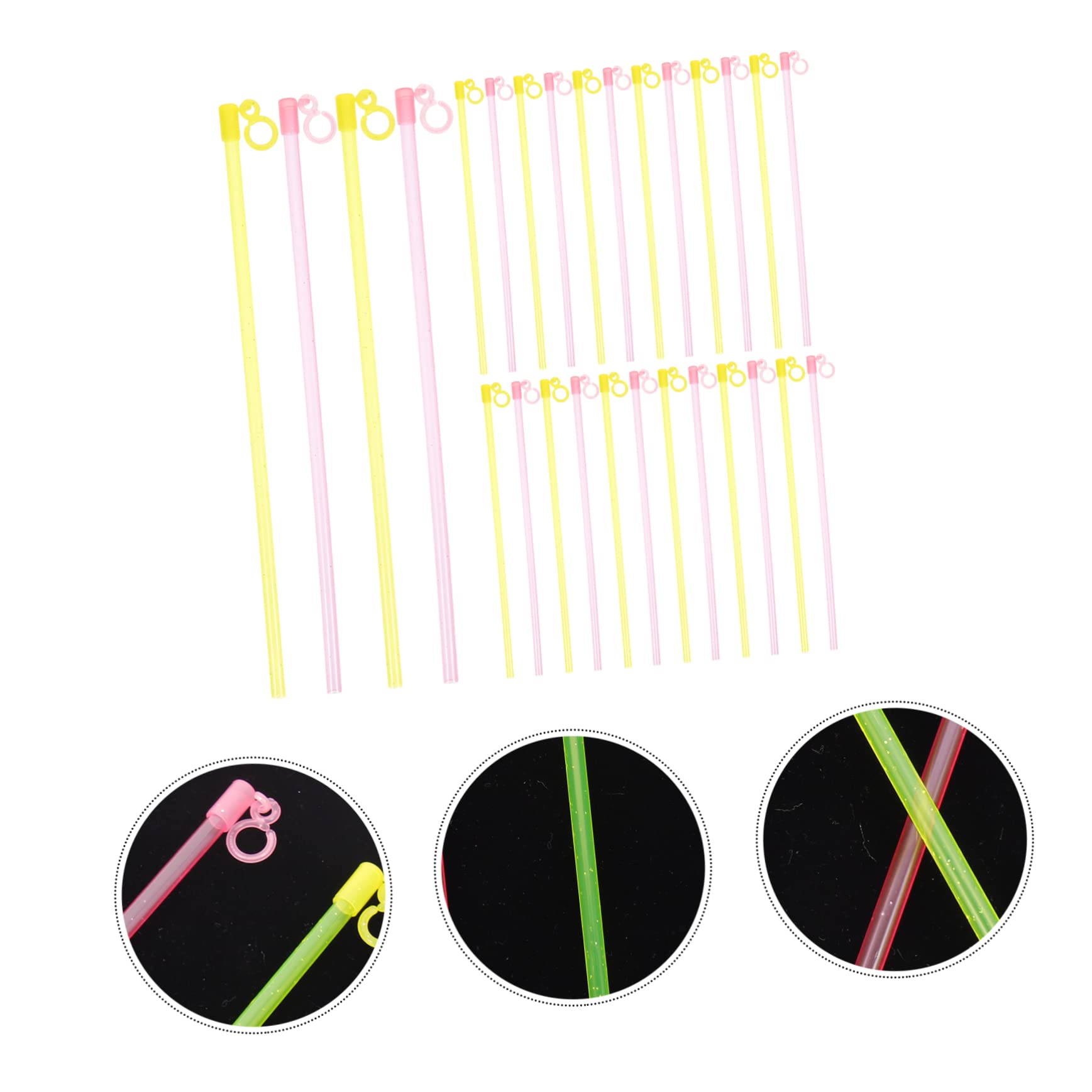HOLIDYOYO 50pcs Lantern Poles Festival Lantern Stick Toy Easy to Make Sturdy Comfortable