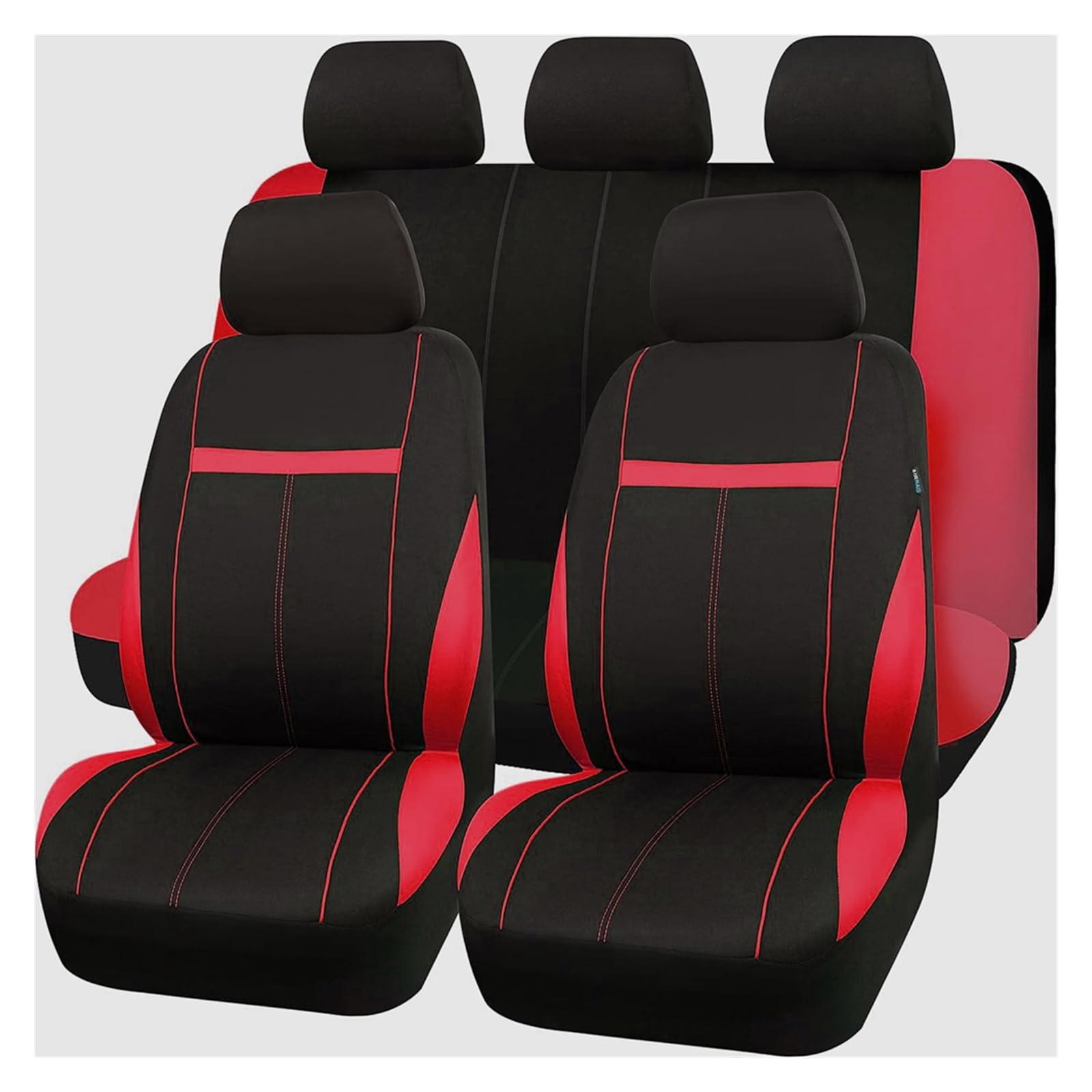 Cubiertas de asiento para coche universal de poliéster resistente para SUV 8