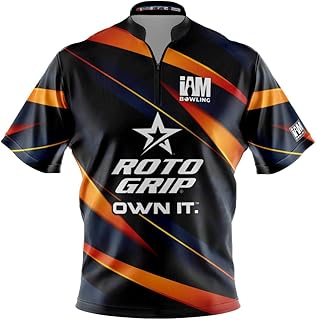 Logo Infusion Dye-Sublimated Bowling Jersey (Sash Collar) - I AM Bowling FUN Design 2014-RG - Roto Grip (XX-Large)