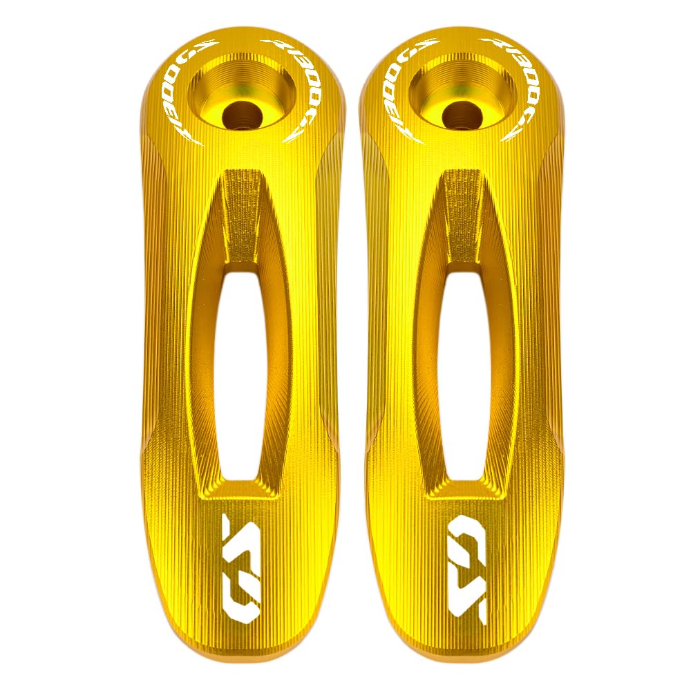 MOWOK Fit for R1300GS R 1300 R1300 GS R 1300GS GS1300 Adventure ADV 2023 2024 2025 Motorcycle Accessories CNC Aluminum Handguard Protectors Handle bar Sliders Lever Guard (Gold)