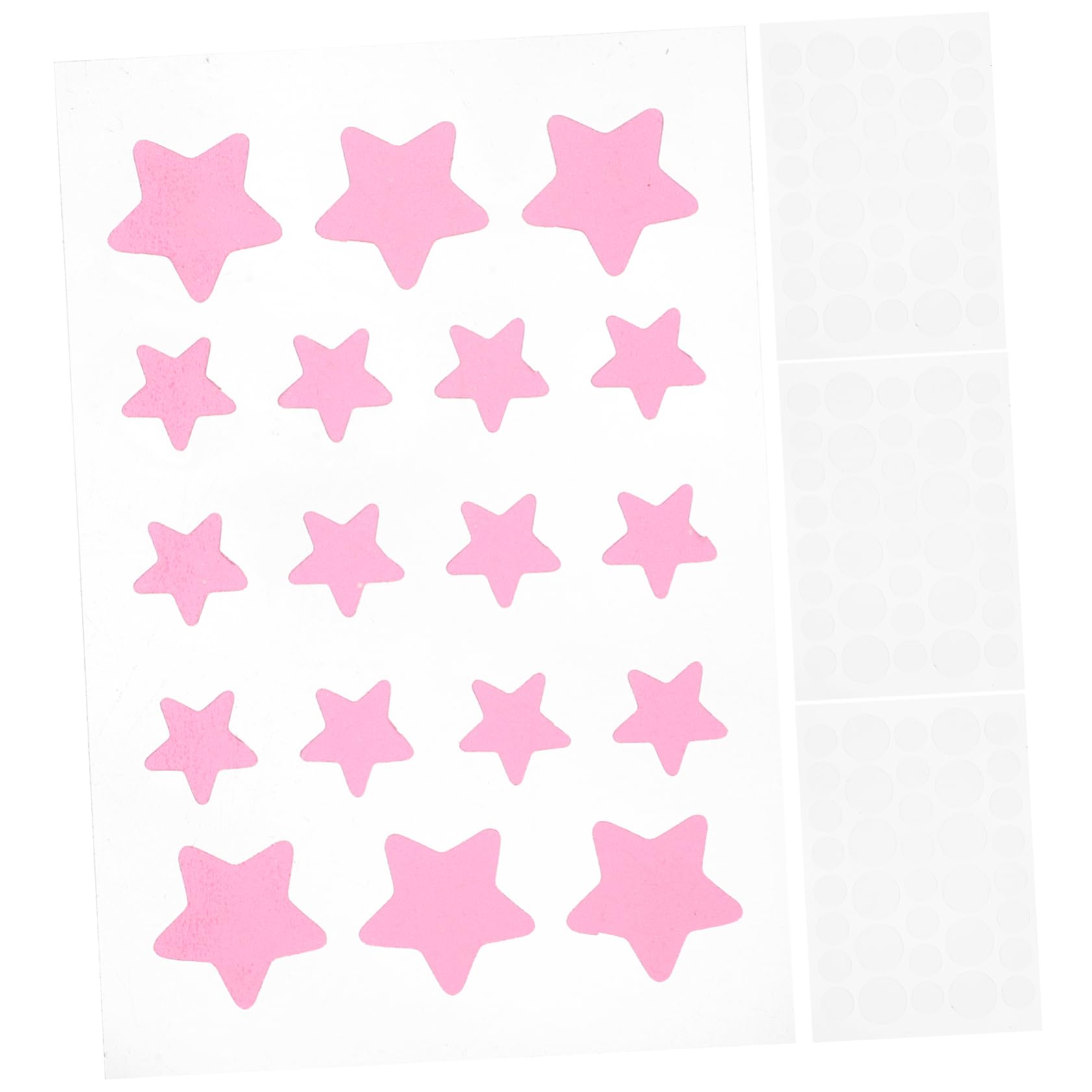 Parches Para Acné Hidrocoloides Coloridos Para Espinillas De Parches Invisibles Para Cuidado Facial Material Y Efecto Hidratante 4 Hojas X 5