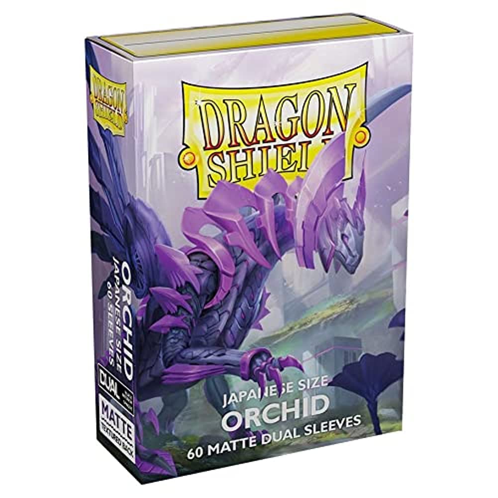 Amazon.com: Dragon Shield Dual Matte Mini Japanese Orchid 60 ct