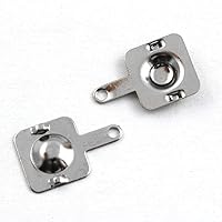 Vista 2 de 50pcs AAA Batería Positivo-Negativa Conversión Contacto Primavera Níquelado Placa 0.394x0.354 in