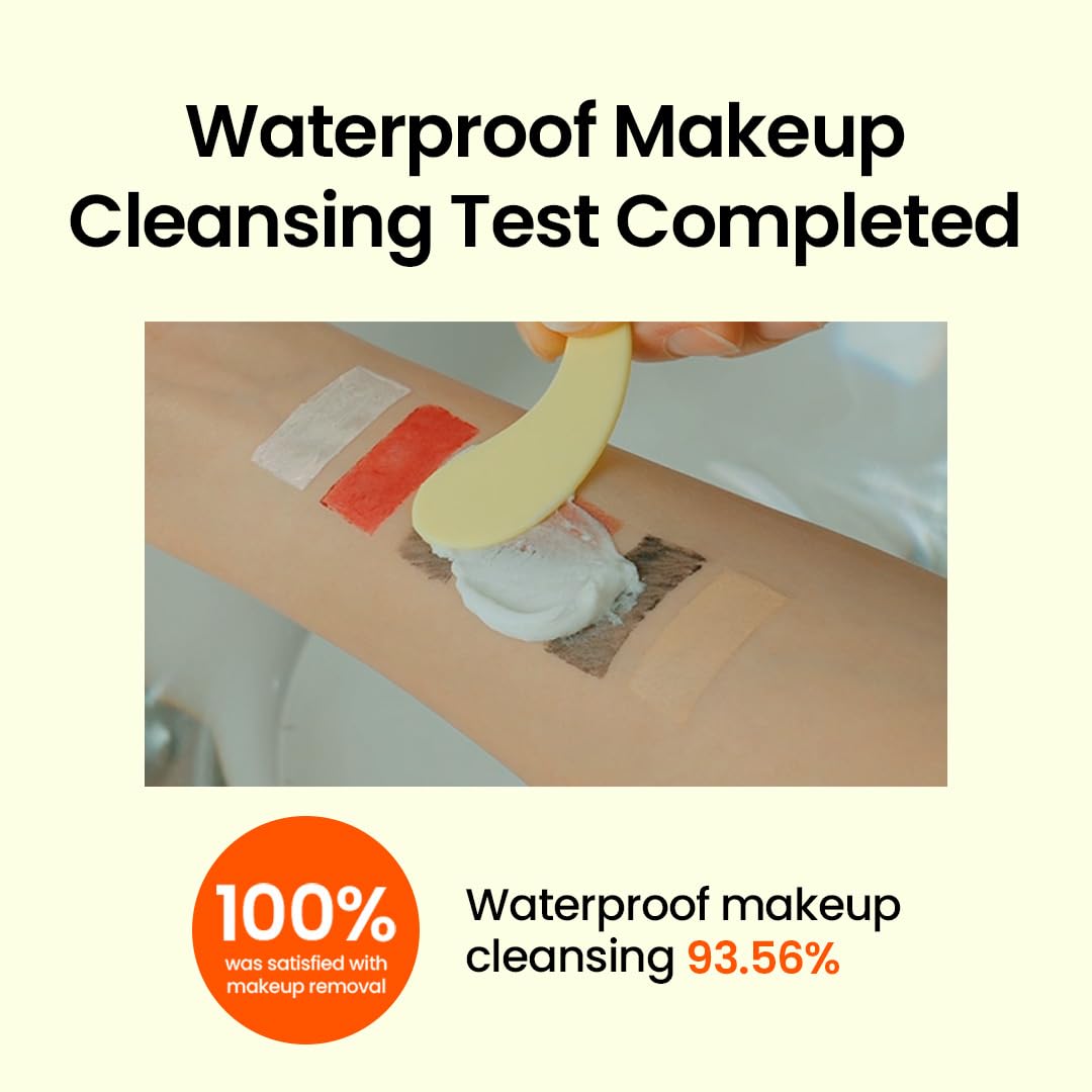 beplain Mung Bean Pore Cleansing Milk Balm (3.38 fl.oz/100ml) | Fragrance-Free | Korean Makeup Remover for Sensitive Skin | Non-Greasy Sorbet Texture with Ceramides | All-in-One Facial Cleanser - Image 5