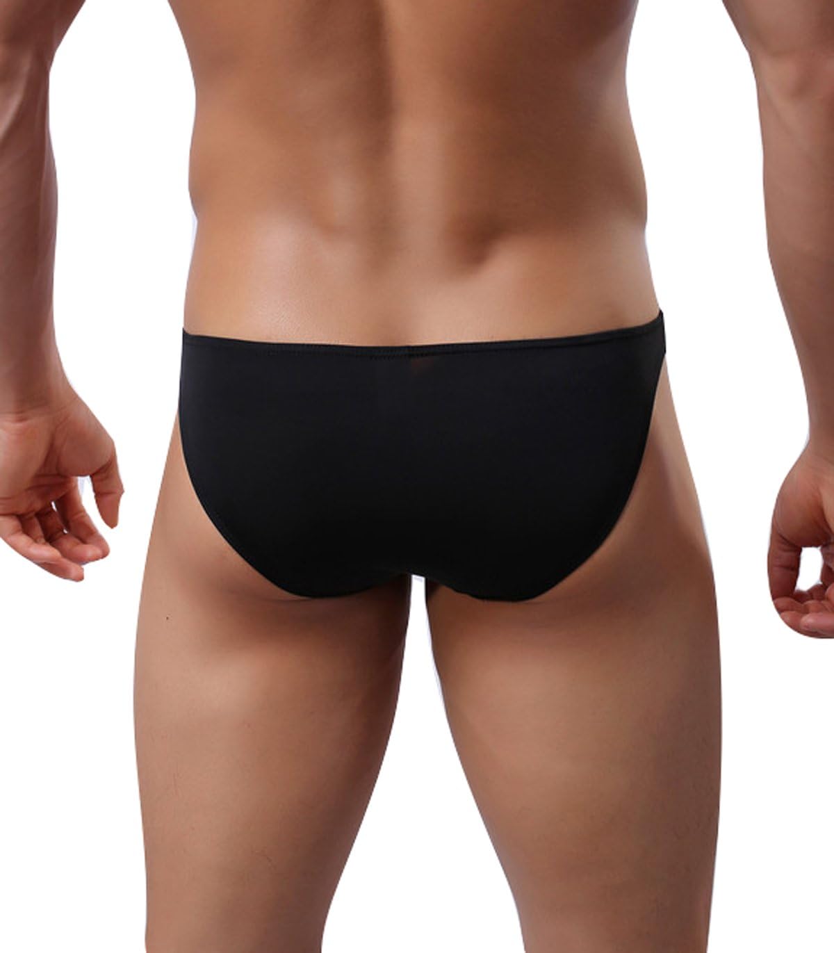 WINDAY Men Briefs Breathable Ice Silk Triangle Bikinis and Briefs D318 - Image 3