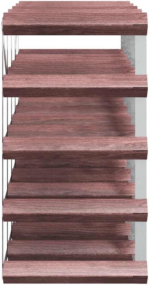 vidaXL Wine Rack for 20 Bottles, Wine Bottle Holder Rack, Freestanding Storage Wine Shelf for Kitchen Dining Room, Brown Solid Wood Pine