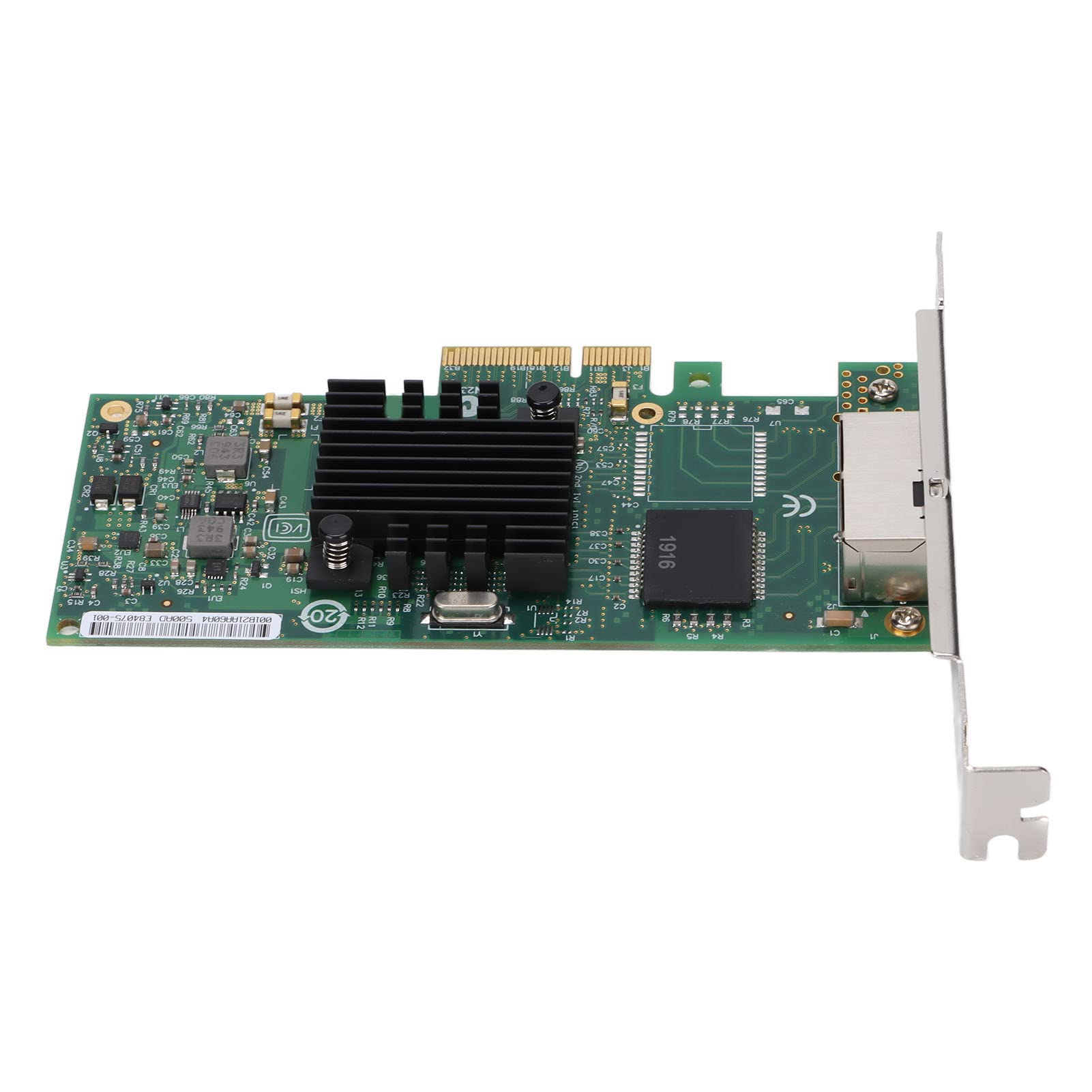 Bewinner Carte Réseau PCI‑EX4 Gigabit Ethernet 10/100/1000mbps Serveur RJ45 Adaptateur Réseau à Double Port électrique pour Emplacements PCI‑E X4/X8/x16
