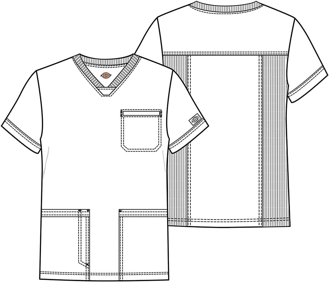 Dickies Balance Men Scrubs Top V-Neck DK845 - Image 7