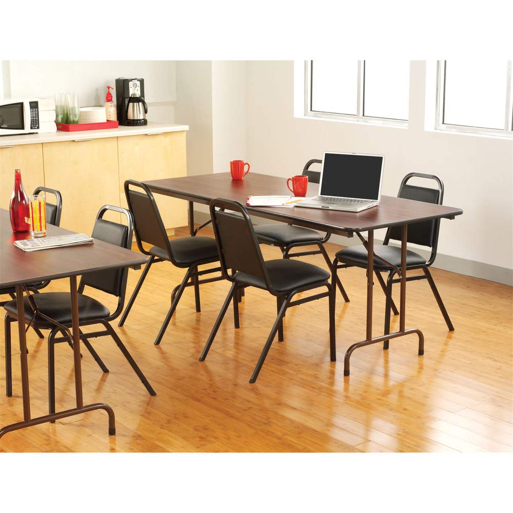 Amazon.com: Alera ALEFT727230WA Wood Folding Table, Rectangular
