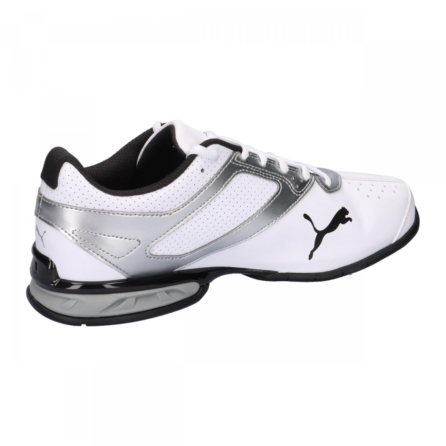 Puma Tazon 6 FM, Herren Cross-Trainer, Weiß (PUMA WHITE-PUMA SILVER-PUMA BLACK), 44 EU (9.5 UK)