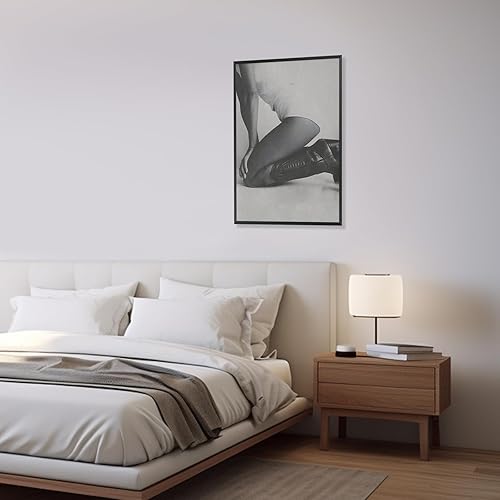 Miniatura 2 de Beshdomp Pósteres de botas de vaquera costeras retro de los años 90, revista de moda estética de los años 90, arte del rancho oeste, arte