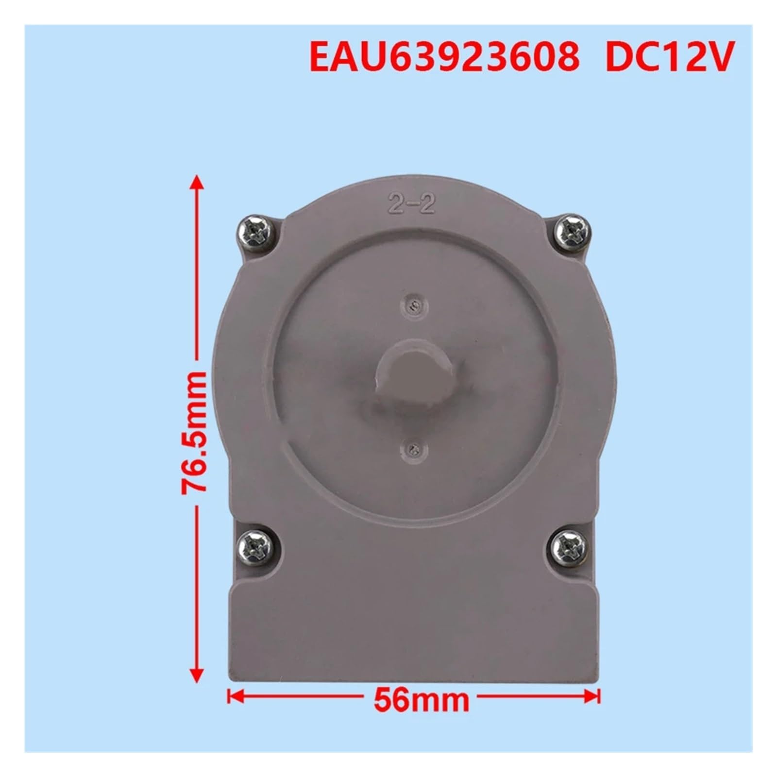 Motor Del Ventilador Del Refrigerador EAU63923608, Refrigeración Del Congelador DC12V 1A