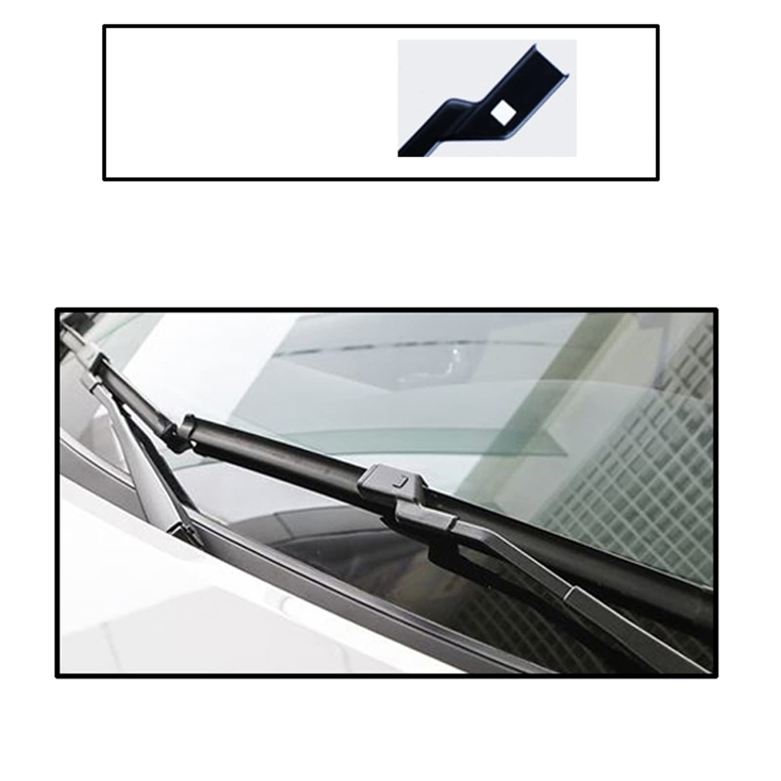 Limpiaparabrisas Limpiaparabrisas De Ventana Delantera De 26 "16" para Citroen para Berlingo B9 2008 2009 2010 2011 2012 2013 2014 2015 2016 2017