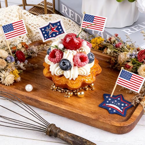 Image of 4th of July Red White and Blue Sprinkles for Cake Decorating, Patriotic Pearl Sprinkles 7.8oz 4 Colors Mix for Cake Cupcake Cookie Baking Donuts Ice Cream Toppings