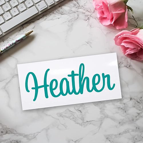 Miniatura 4 de Name Decal Sticker Label for Water Bottles, Tumblers, Water Flasks, Skateboards, Laptops, Planners, Bridesmaid Gifts, School Supplies, IPads, Car