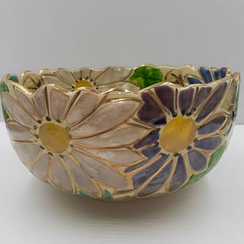 京清水焼輪花彩色浅鉢手がき手引き 京清水焼輪花彩色浅鉢手がき手引き