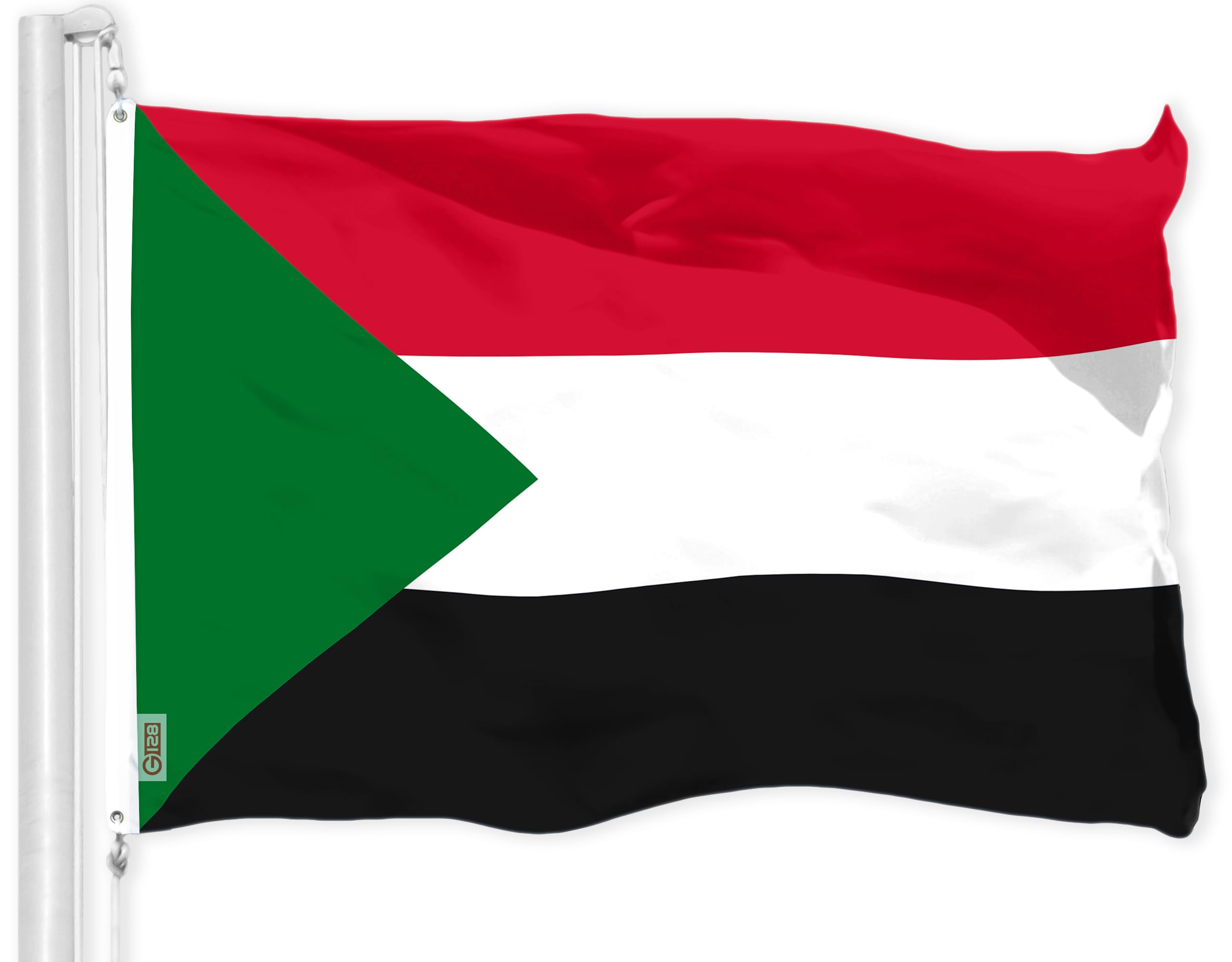 Amazon.com : G128 Sudan Sudanese Flag | 3x5 Ft | LiteWeave Pro