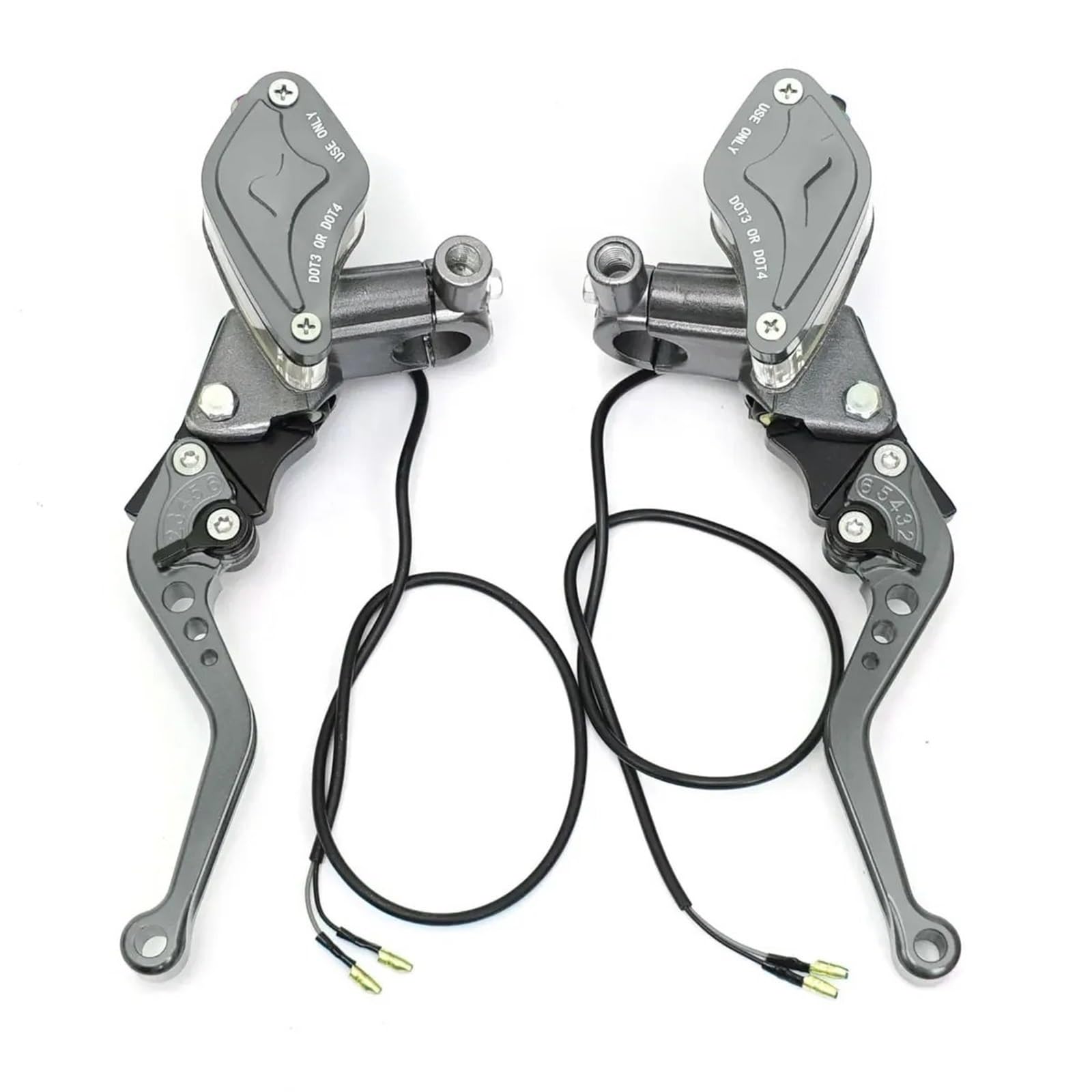 OAPNCBVY Universal Motorcycle Hydraulic Clutch Lever Brake Master Cylinder Pumpfit Fit for Street Pit Bike Motocross Moped Dirt Rear Brake Pump Forward Brake Pump