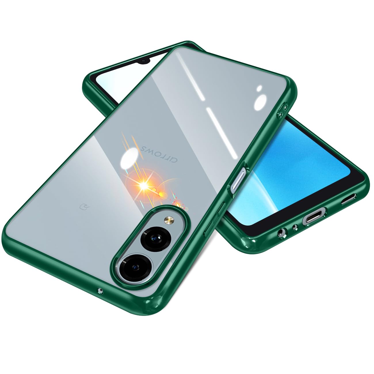 Amazon.co.jp: 【FULEEYUHN】Arrows We2 F-52E 用 ケース クリア【耐