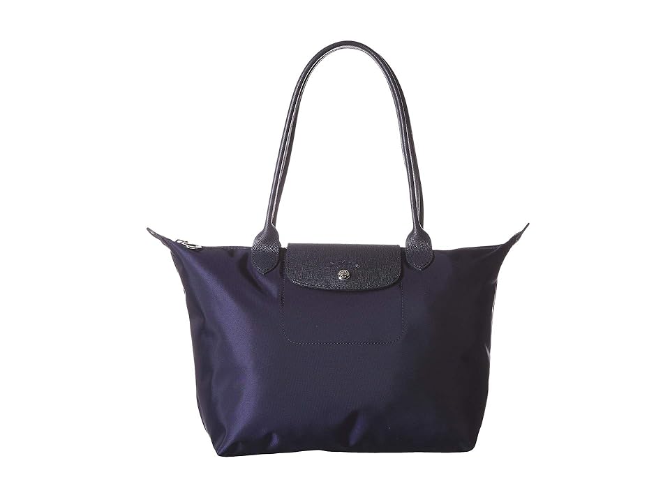 

Longchamp Le Pliage Neo Top-Handle Bag Small (Navy) Tote Handbags