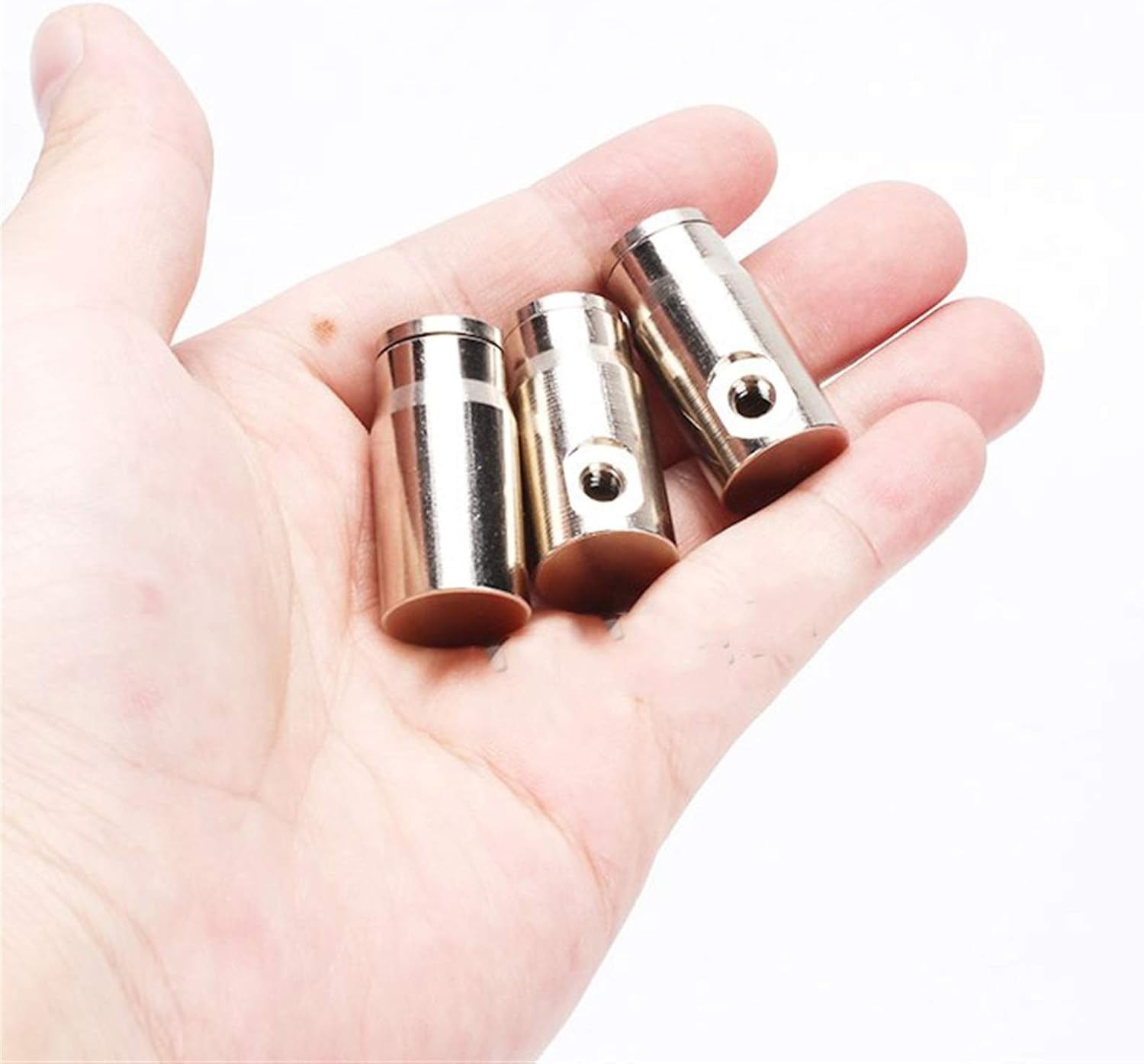 Tappo terminale a innesto rapido con bloccaggio a scorrimento per tubo flessibile da 3/8" per sistema di raffreddamento a nebulizzazione per irrigazione in serra (ugelli NON inclusi). Foro singolo,