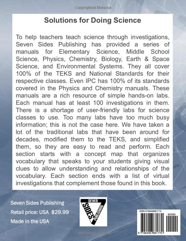 Simple 6th Grade Science Investigations: With Concept Maps and Virtual Investigations Guide (Simple Investigations) - Image 2