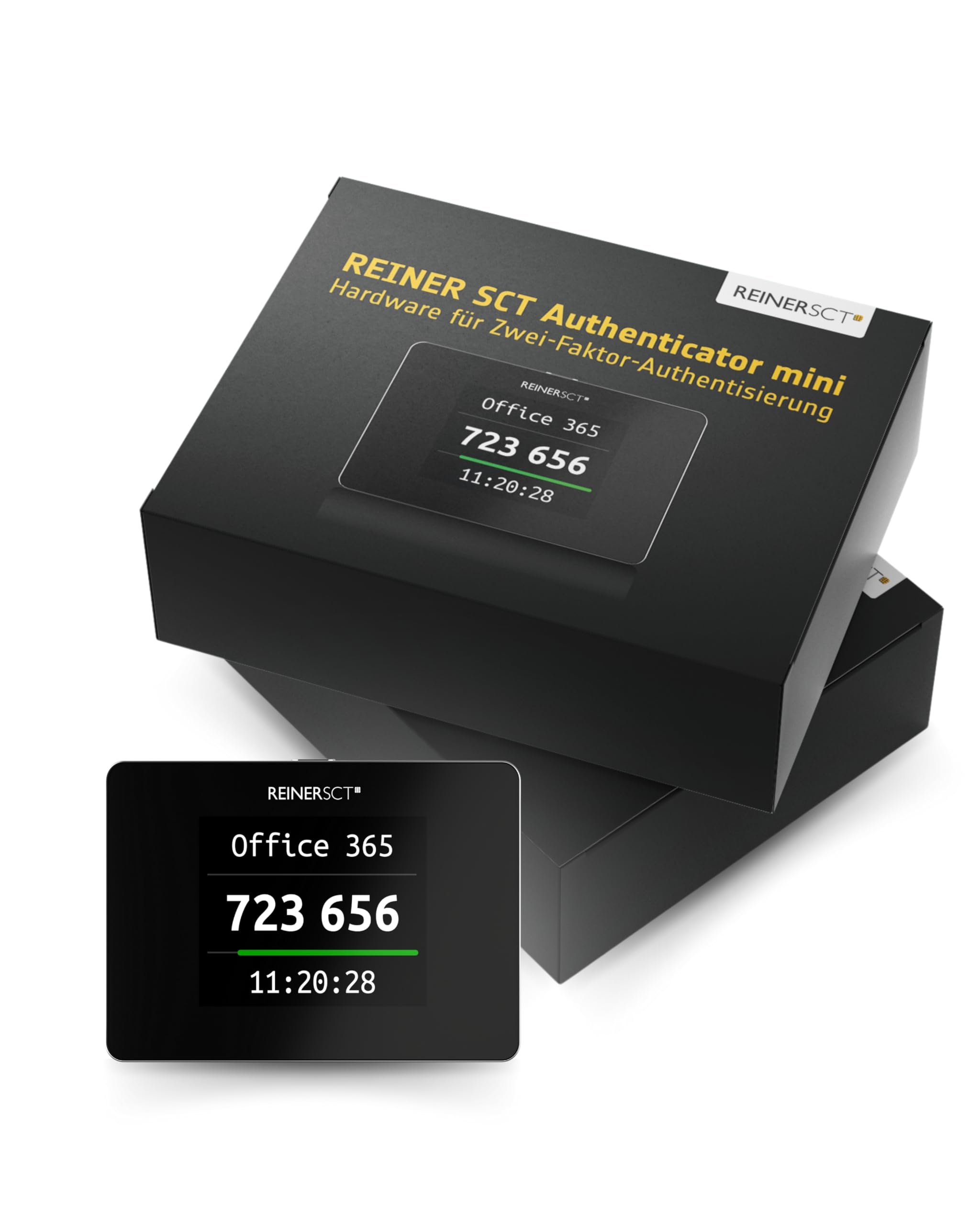 REINER SCT Authenticator mini, TOTP generator for two-factor authentication,  compact and portable, security key for secure registration with online  services and crypto exchanges: Amazon.de: Baby Products