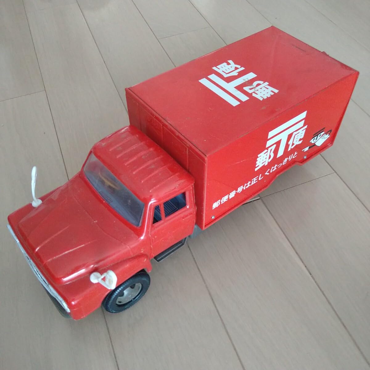 Amazon.co.jp: レトロ ブリキのおもちゃ 郵便局 郵便車 長さ約34cm