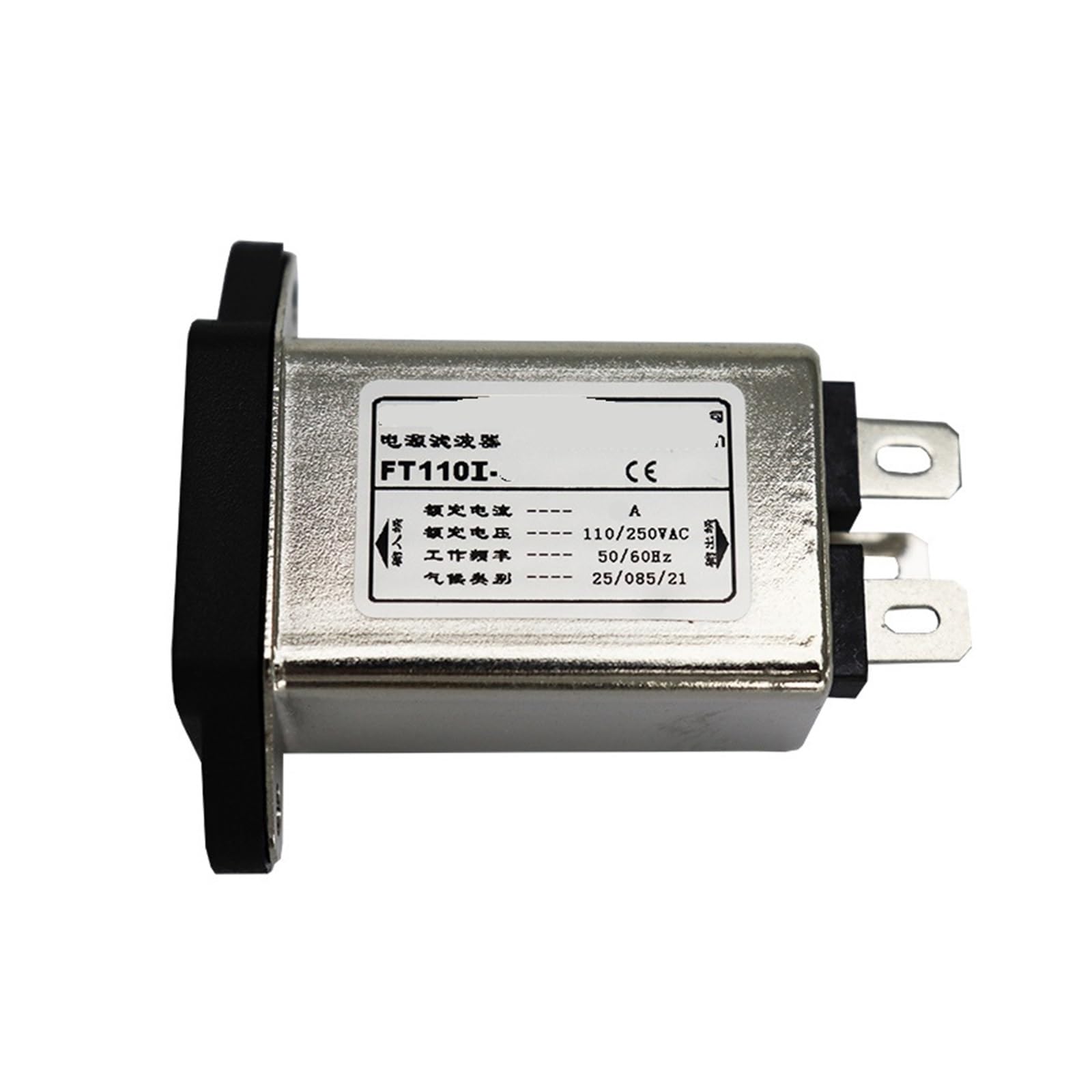 Netzfilter mit IEC-Steckdose FT110I-1A 110/250VAC