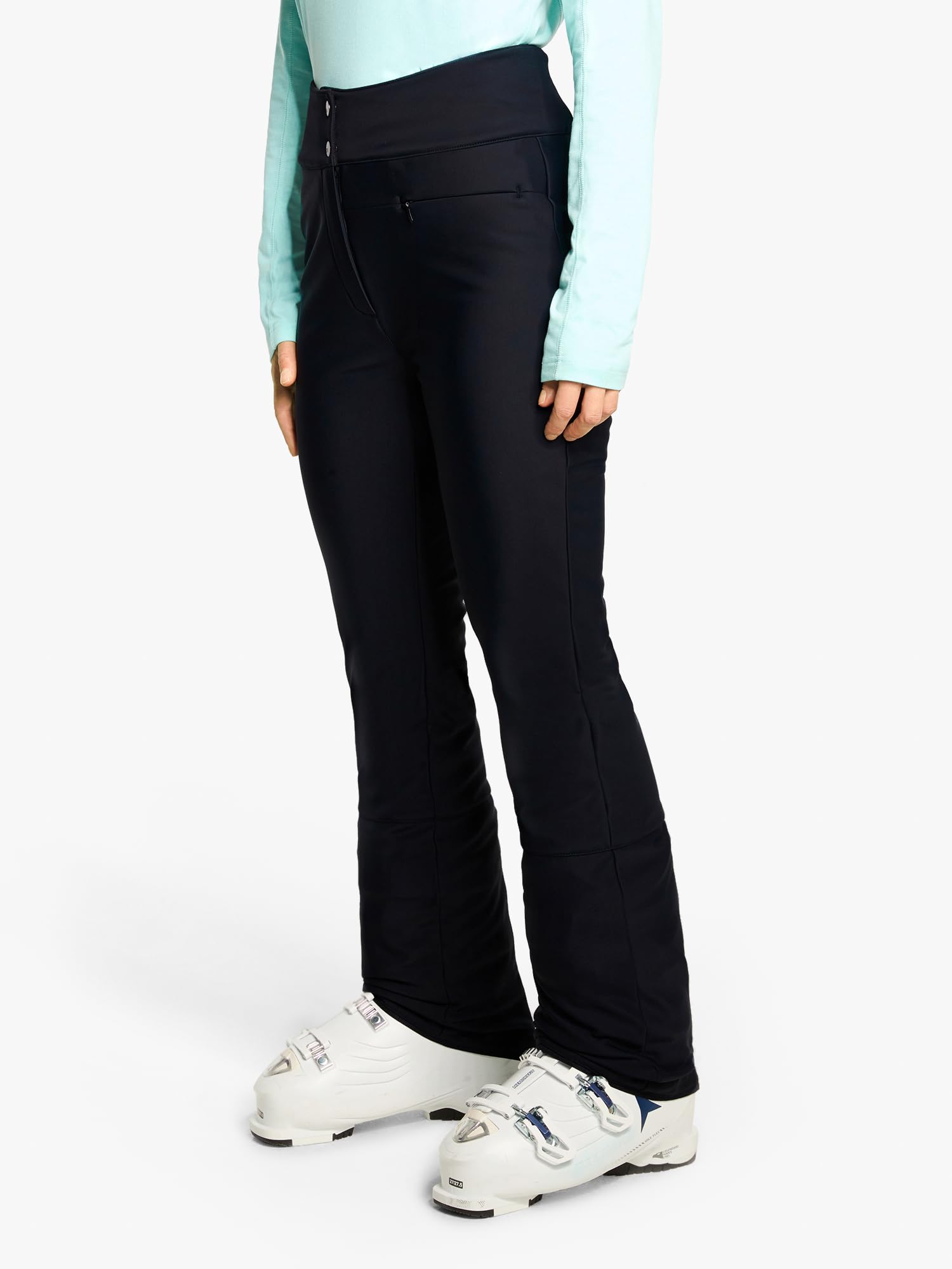 Ziener Damen Ski-Hose/Schnee-Hose | Soft-Shell, Winddicht, atmungsaktiv Teyla-z