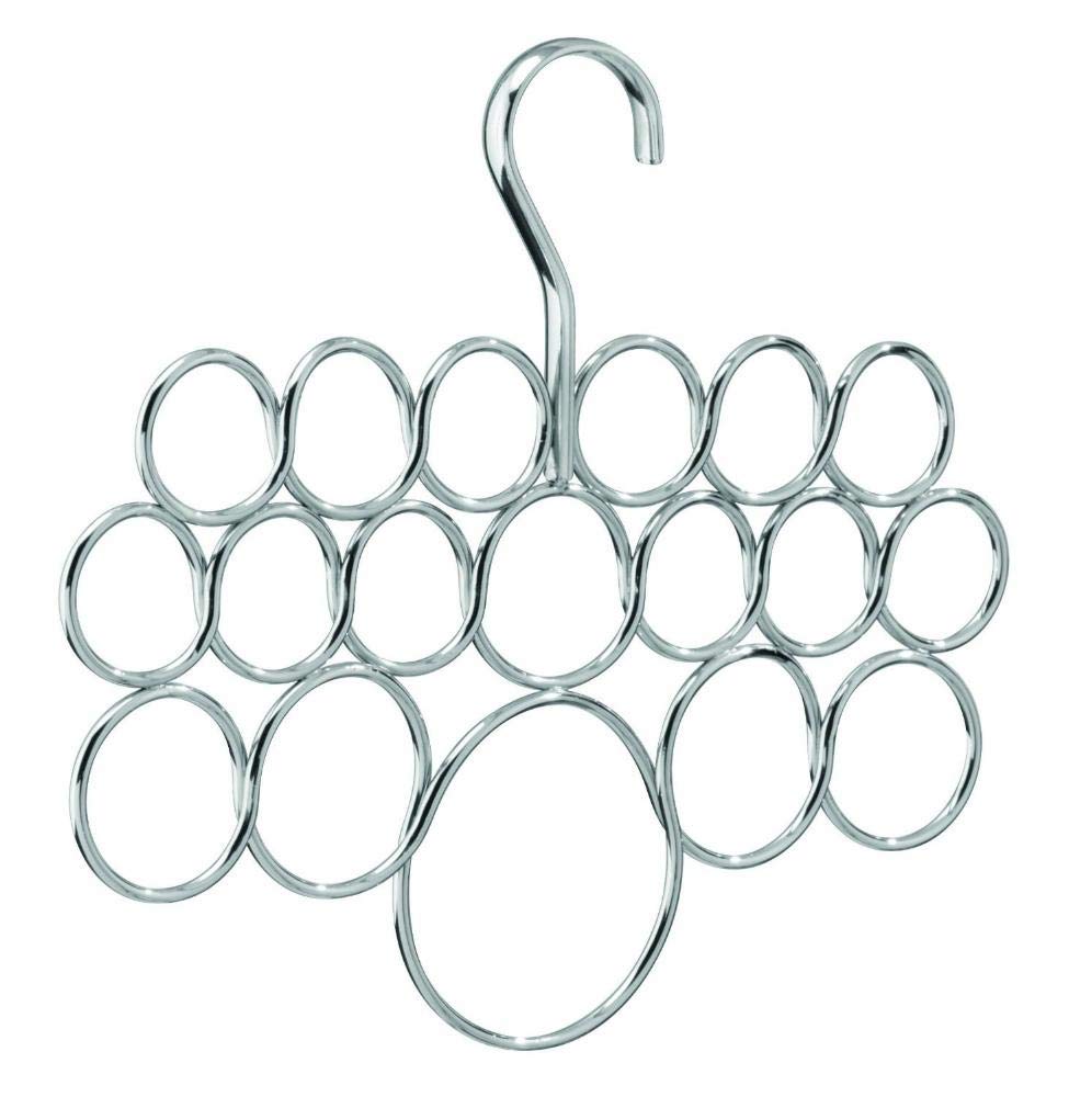 InterDesign 11-1/2 in. H x 9-3/4 in. W x 5 in. L Steel Scarf Holder 1 pk