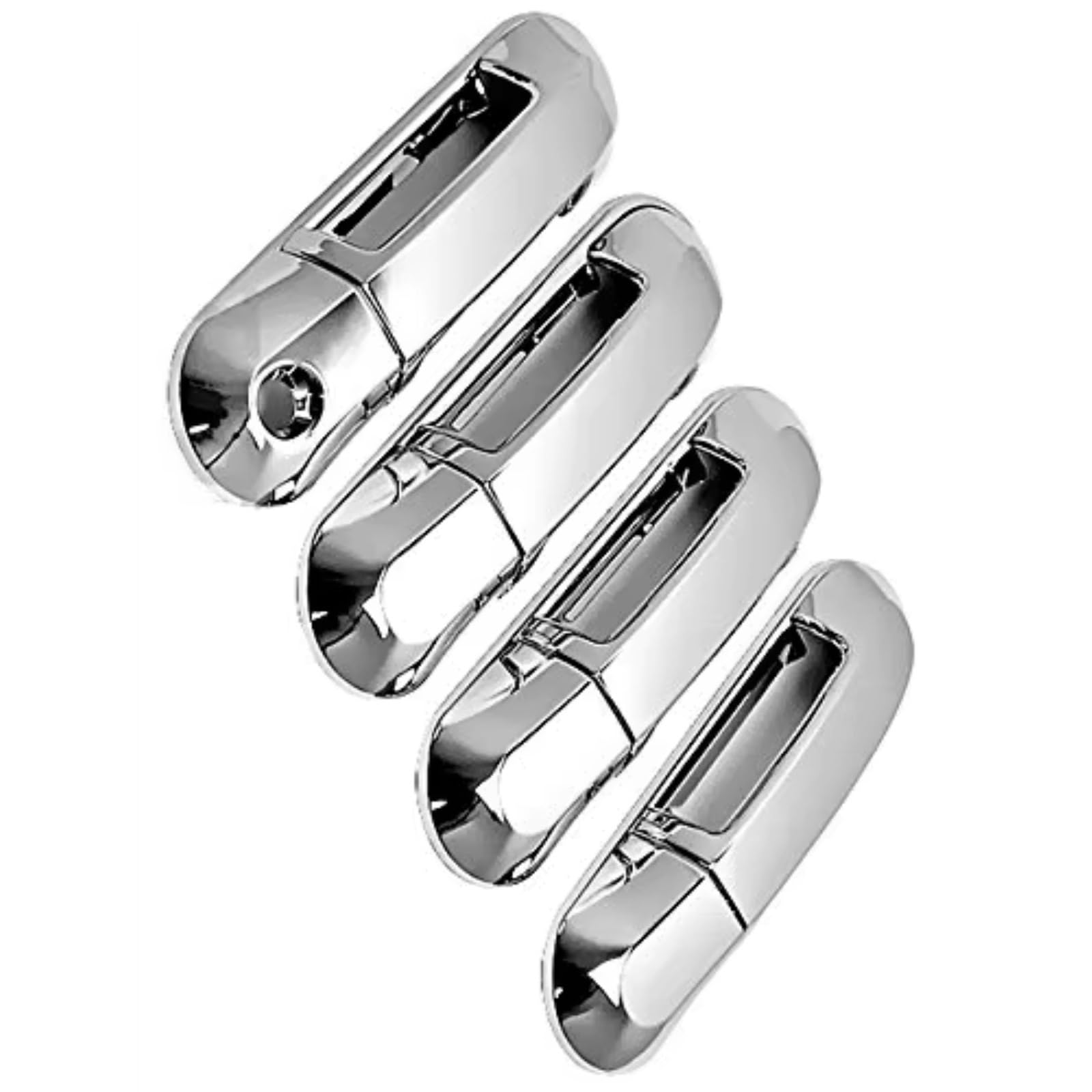 Rcuihgfb One Color Door Handle Shell Compatible With For Explorer 2002 2003 2004 2005 2006 2007 2008 2009 2010 Car Exterior Door Handle Cover Trim Set